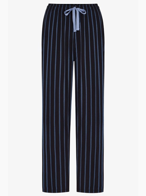 Conjunto de pijama masculino nightform às riscas, manga comprida penti - Kiabi Conjunto de pijama masculino nightform às riscas, manga comprida penti - Kiabi