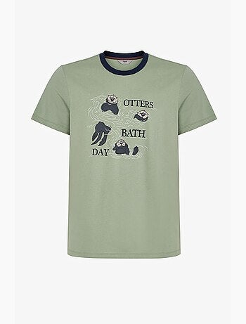 Conjunto de pijama masculino other bath com calça penti