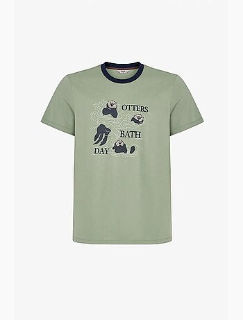 Conjunto de pijama masculino other bath com calça penti