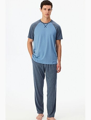 Conjunto de pijama masculino tailored de manga curta penti