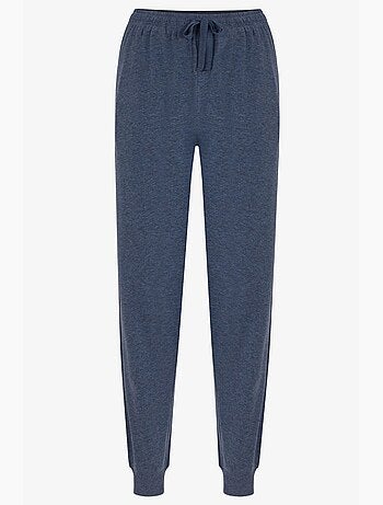 Conjunto de pijama masculino weekend às riscas, manga longa, jogger penti
