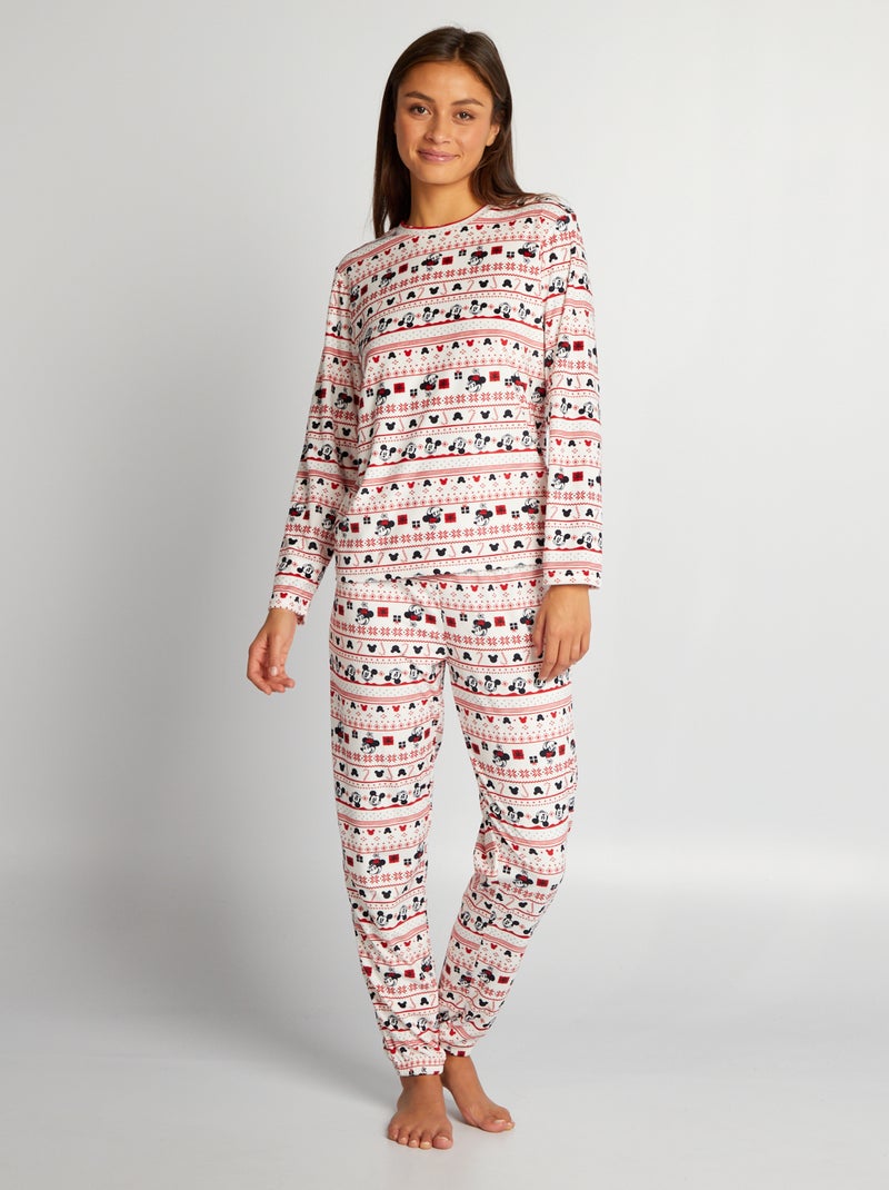 Conjunto de pijama 'Mickey' - 2 peças BRANCO - Kiabi