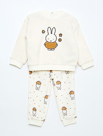 Conjunto de pijama 'Miffy' em polar