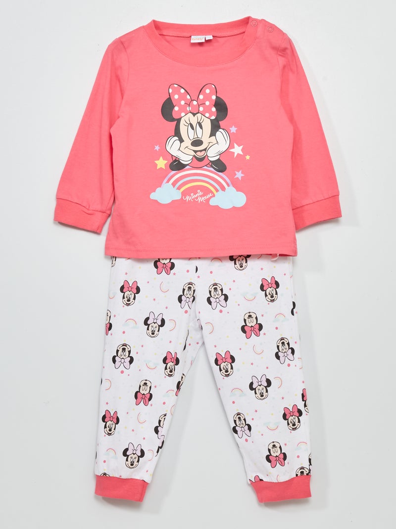 Conjunto de pijama 'Minnie' - 2 peças Rosa - Kiabi
