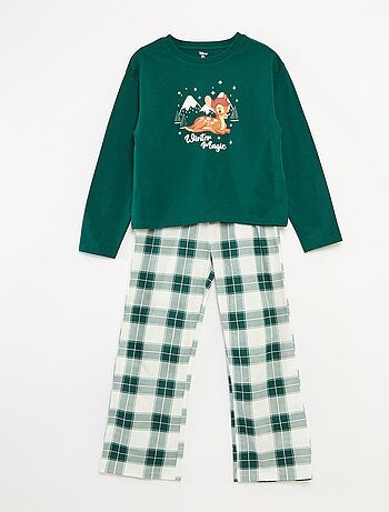 Conjunto de pijama de Natal 'Disney' 'Frozen' em jersey de algodão
