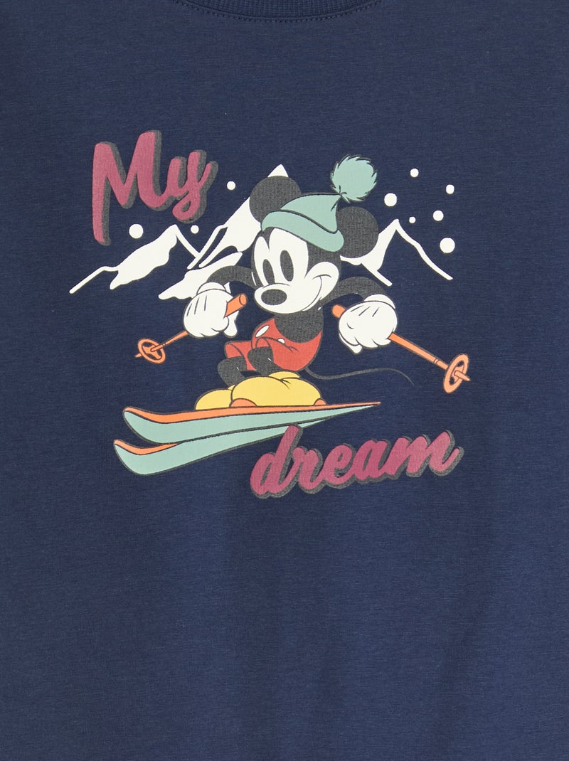 Conjunto de pijama Natal 'Disney' 'Mickey' Azul - Kiabi