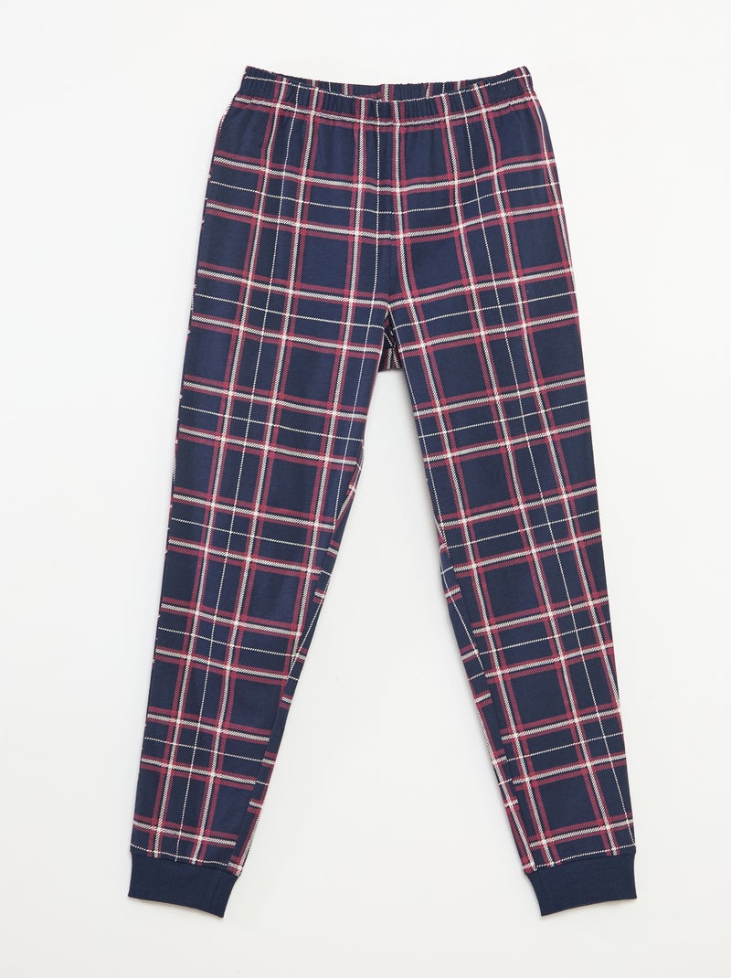 Conjunto de pijama Natal 'Disney' 'Mickey' Azul - Kiabi