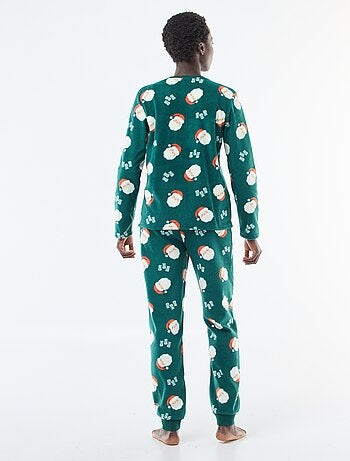 Conjunto de pijama "Natal" em micropolar