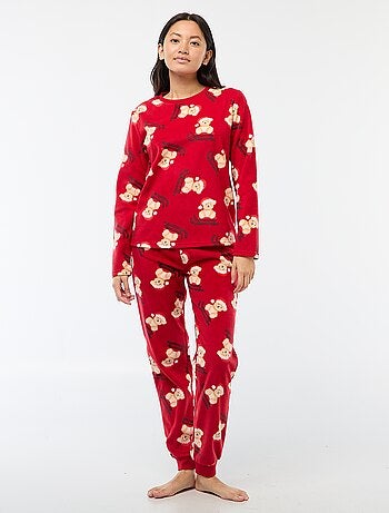 Conjunto de pijama "Natal" em micropolar