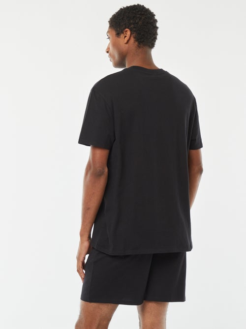 Conjunto de pijama 'nirvana' com calções + t-shirt - 2 peças - Kiabi