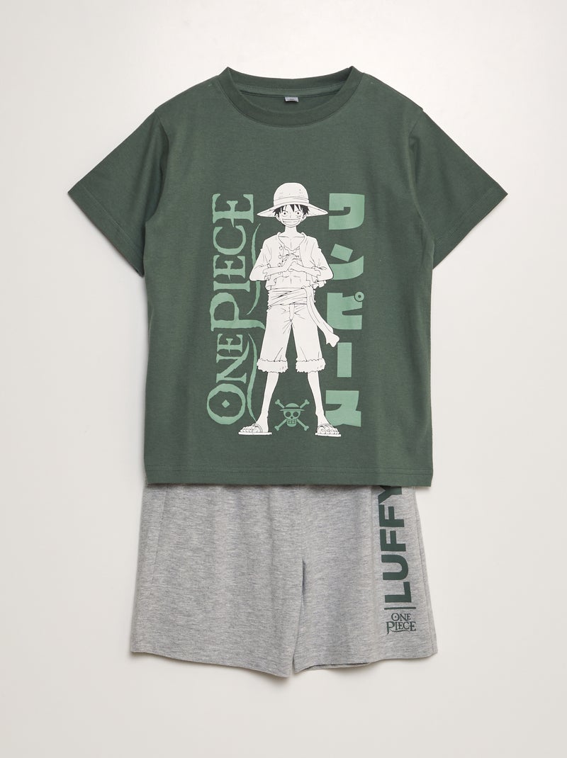 Conjunto de pijama 'One Piece' - 2 peças VERDE - Kiabi