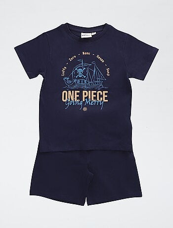 Conjunto de pijama 'One Piece' em algodão