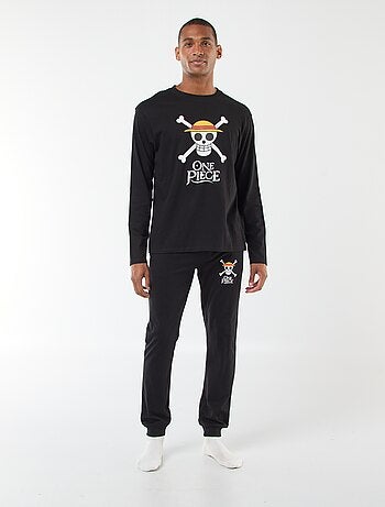 Conjunto de pijama 'One piece' em algodão
