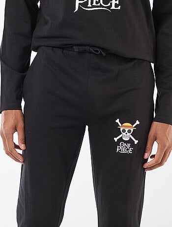 Conjunto de pijama 'One piece' em algodão