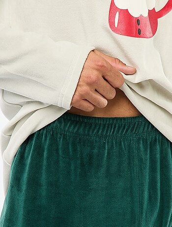 Conjunto de pijama Pai Natal