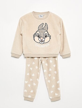 Conjunto de pijama 'Marie' 'Disney' de polar - 2 peças