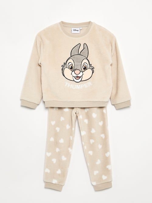 Conjunto de pijama 'Panpan' 'Disney' em polar - 2 peças - Kiabi Conjunto de pijama 'Panpan' 'Disney' em polar - 2 peças - Kiabi