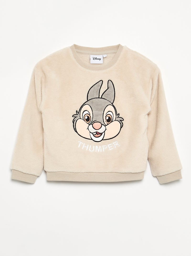 Conjunto de pijama 'Panpan' 'Disney' em polar - 2 peças Cinza - Kiabi
