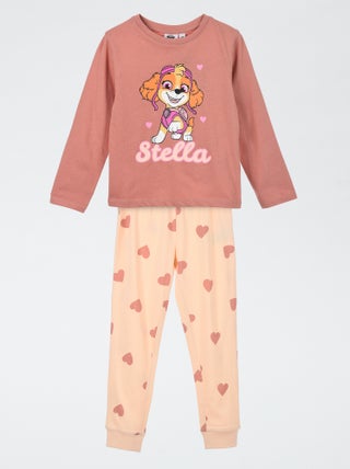 Conjunto de pijama 'Patrulha Pata' - 2 peças