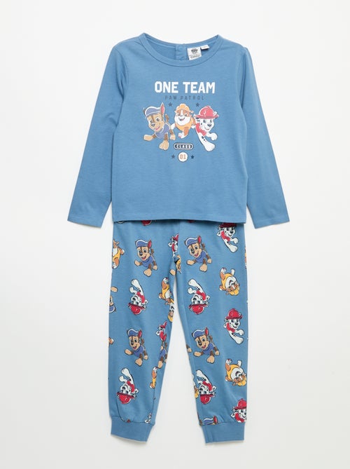 Conjunto de pijama \'Patrulha Pata\' T-shirt + calças - 2 peças - Kiabi Conjunto de pijama \'Patrulha Pata\' T-shirt + calças - 2 peças - Kiabi