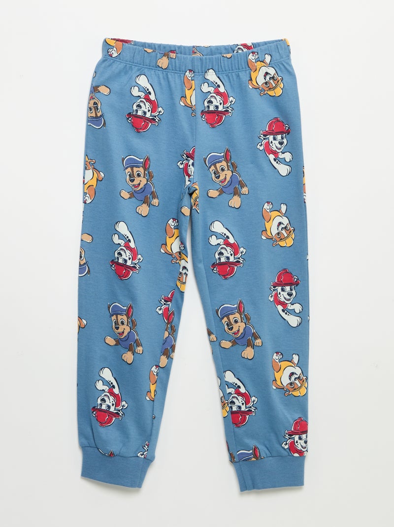 Conjunto de pijama \'Patrulha Pata\' T-shirt + calças - 2 peças Azul - Kiabi