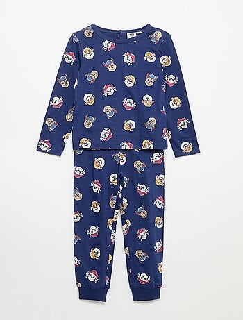 Conjunto de pijama \'Patrulha Pata\' T-shirt + calças - 2 peças