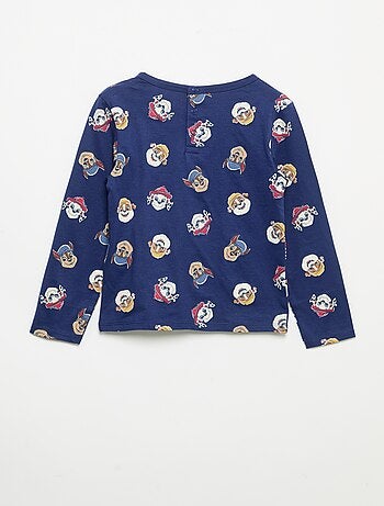 Conjunto de pijama \'Patrulha Pata\' T-shirt + calças - 2 peças
