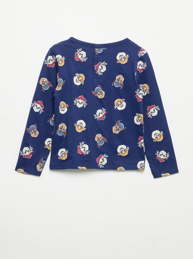 Conjunto de pijama \'Patrulha Pata\' T-shirt + calças - 2 peças Azul - Kiabi