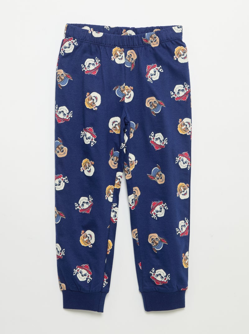 Conjunto de pijama \'Patrulha Pata\' T-shirt + calças - 2 peças Azul - Kiabi