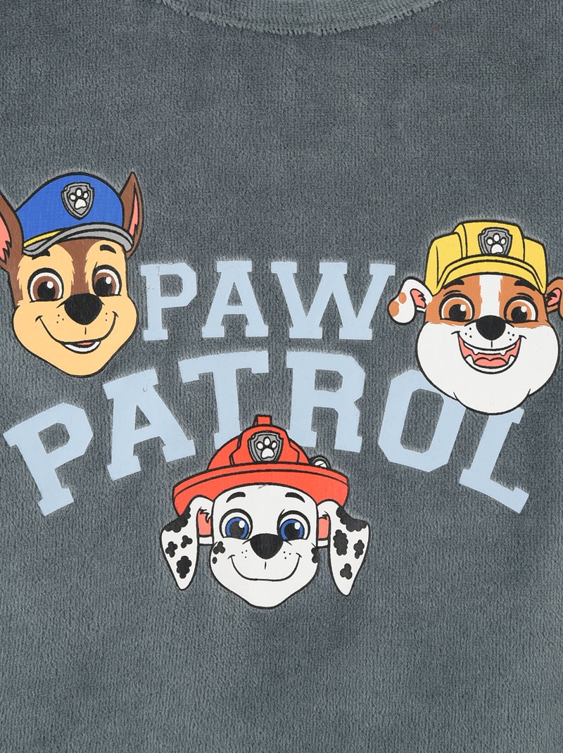 Conjunto de pijama 'Patrulha Pata' T-shirt de manga comprida + calças de veludo - 2 peças Verde - Kiabi