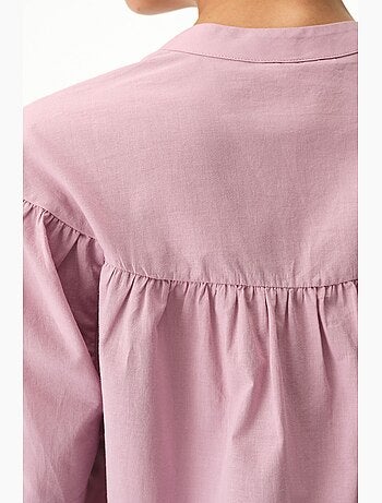 Conjunto de pijama petal de manga curta e calção penti