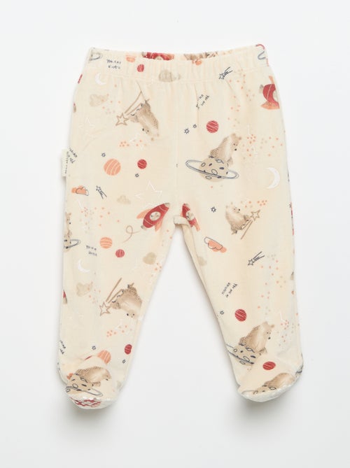 Conjunto de pijama 'Petit Béguin' de 2 peças - Kiabi Conjunto de pijama 'Petit Béguin' de 2 peças - Kiabi