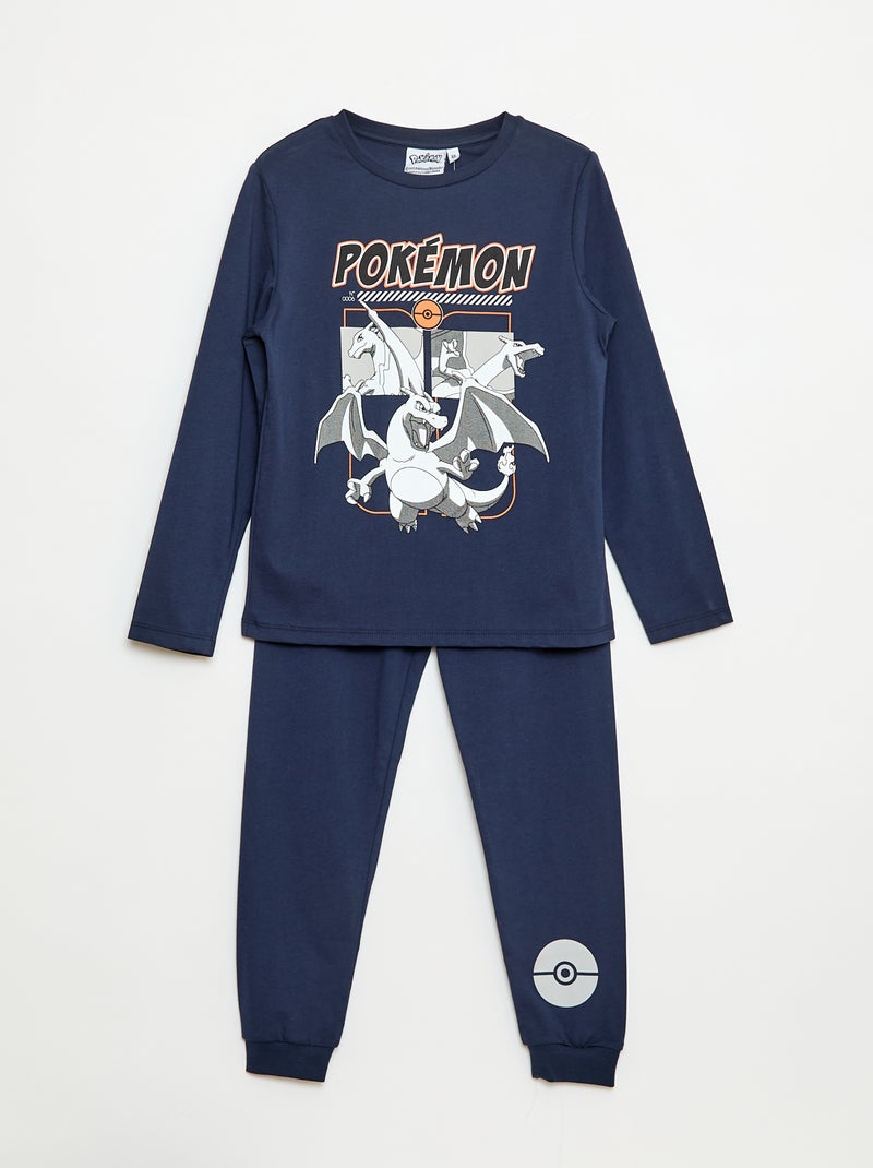 Conjunto de pijama 'Pokémon' - 2 peças Azul - Kiabi