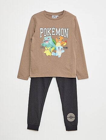 Conjunto de pijama 'Pokémon' - 2 peças