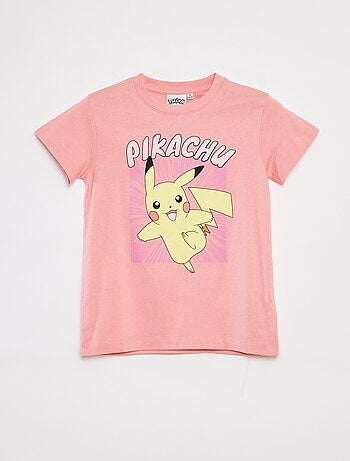 Conjunto de pijama 'Pokémon' calções 'Pikachu' + t-shirt - 2 peças