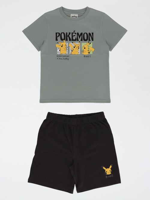 Conjunto de pijama 'Pokémon' em algodão - Kiabi