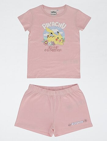 Conjunto de pijama 'Pokémon' em jersey de algodão