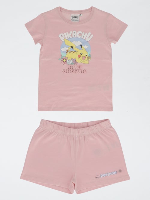Conjunto de pijama 'Pokémon' em jersey de algodão - Kiabi