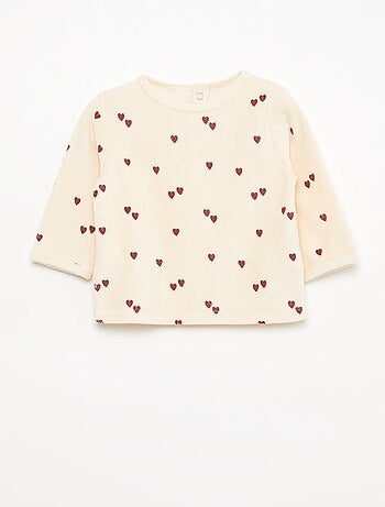 Conjunto de pijama polar com pés - 2 peças