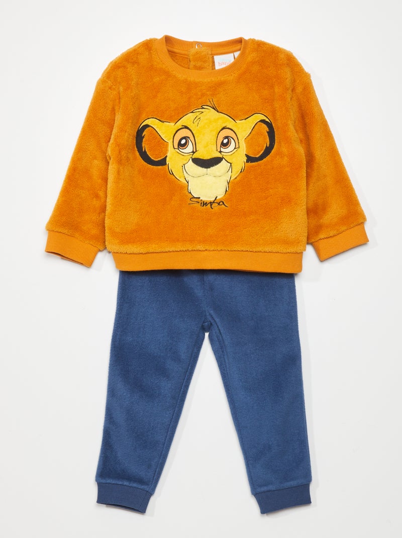 Conjunto de pijama polar 'Disney' - 2 peças BRANCO - Kiabi