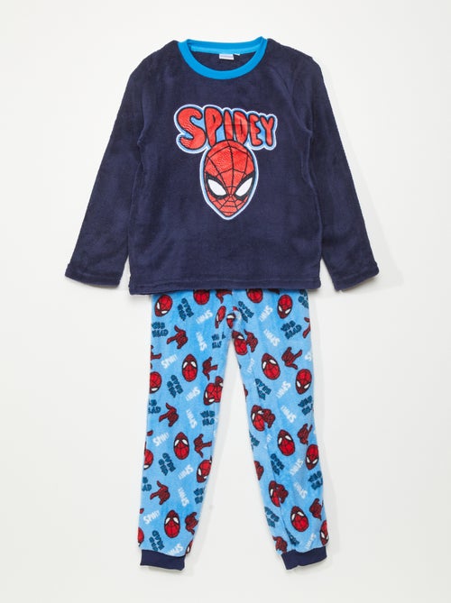 Conjunto de pijama polar 'Homem-Aranha' - 2 peças - Kiabi