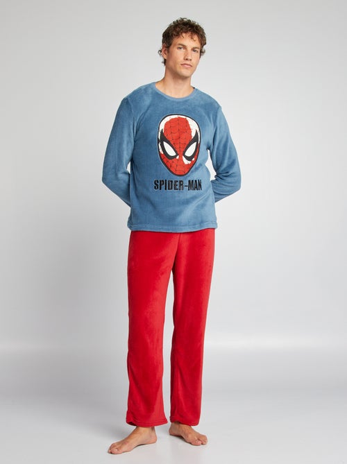 Conjunto de pijama polar 'Homem-Aranha' - Kiabi