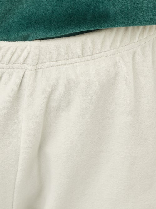 Conjunto de pijama polar Natal - 2 peças - Kiabi