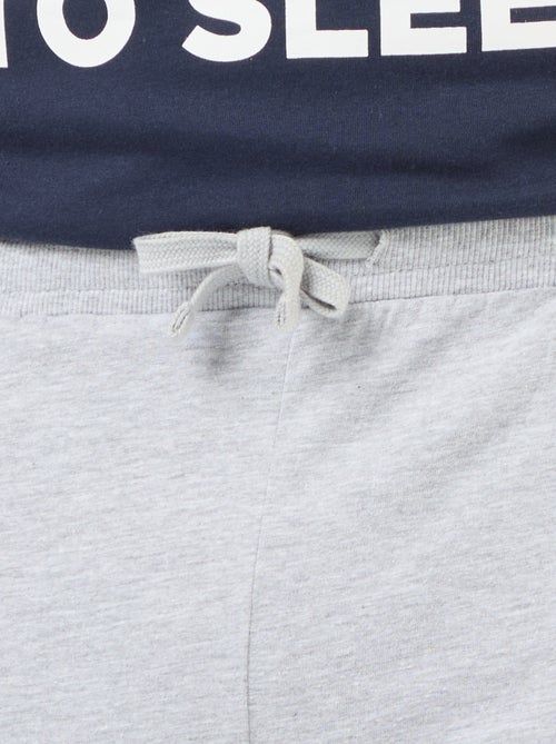 Conjunto de pijama 'Schtroumpf' em algodão - Kiabi