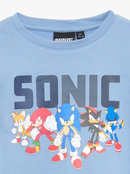 Conjunto de pijama 'Sonic' em algodão - Kiabi