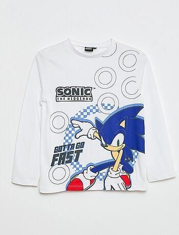 Conjunto de pijama 'Sonic' em algodão