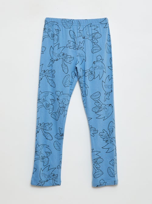 Conjunto de pijama 'Sonic' em algodão - Kiabi