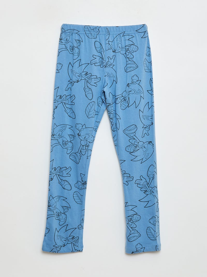 Conjunto de pijama 'Sonic' em algodão Branco - Kiabi