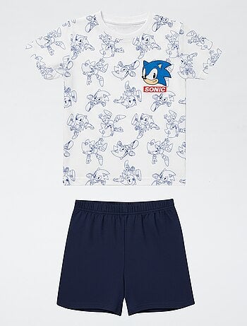 Conjunto de pijama 'Sonic' em algodão