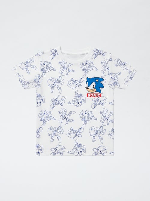 Conjunto de pijama 'Sonic' em algodão - Kiabi